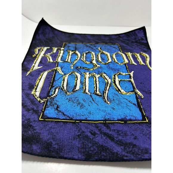 Vintage KINGDOM COME Back Patch 14" x 12" Sew On 80s 90s Metal, Rock, Christian - Picture 4 of 12